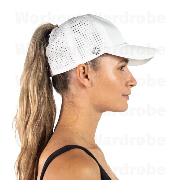 VimHue Women's X-Boyfriend Cap UPF 50+ (White) - Picture 3 of 4